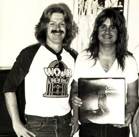 Jerry Kraus & Ozzy Osbourne 1981